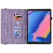 Samsung Tab A 8.0 2019 T290/T295/T297 Purple Butterfly Flower Case - 5