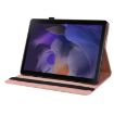 Samsung Galaxy Tab A8 10.5 2021 Butterfly Flower Leather Case Rose Gold - 3