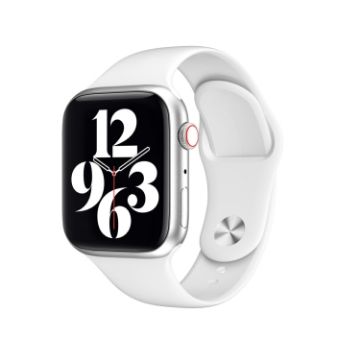 HW22 Pro Smart Watch - 1.75" HD Screen, Bluetooth Dial, Temp Monitor (White) - 1