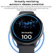 S30 Smart Wristband 1.28" TFT Screen, Temp & Sleep Monitor, Black Silicone - 3