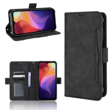 Ulefone Power Armor 14/14 Pro Leather Phone Case with Card Slots - Black - 1
