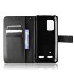 Ulefone Armor X10/X10 Pro Black Leather Phone Case with Diamond Texture - 4