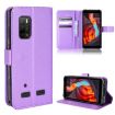 Ulefone Armor X10/X10 Pro Purple Leather Phone Case with Diamond Texture - 1