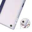 Samsung Galaxy Tab A8 X200 Dark Blue TPU Leather Tablet Case - 5