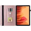Samsung Galaxy Tab A7 T500 Butterfly Embossed Leather Case Rose Gold - 6