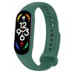 Xiaomi Mi Band 7/6/5/Amazfit Band 5 Official Green Silicone Watch Band - 1