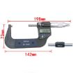 50-75mm Electronic Digital Micrometer - High Precision 0.001mm Resolution - 2