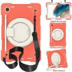 Samsung Galaxy Tab A8 10.5 2021 Full Body Case with Holder & Strap Orange - 1