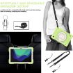 Samsung Galaxy Tab A8 10.5 2021 Full Body Case with Holder & Strap Green - 7