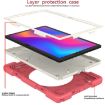 Samsung Galaxy Tab A8 10.5 2021 Red Full Body Case with Holder & Strap - 6