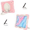 Samsung Galaxy Tab A8 10.5 2021 Pink Full Body Case with Holder & Strap - 3