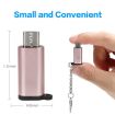 5 PCS USB-C Female to Micro USB Male Adapter - Random Color (Grey) - 2