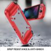 Switch OLED Gamepad Protective Case - Red TPU+PC Cover - 2