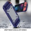 Switch OLED Game Handle Gamepad Protective Case TPU+PC (Blue) - 2