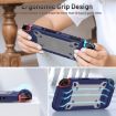Switch OLED Game Handle Gamepad Protective Case TPU+PC (Blue) - 5