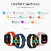Q9 Pro Smart Watch - 1.7" HD Screen, Temp & Heart Rate Monitor (Pink) - 4