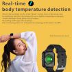Q9 Pro Smart Watch - 1.7" HD Screen, Temp & Heart Rate Monitor (Pink) - 5