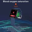 Q9 Pro Smart Watch - 1.7" HD Screen, Temp & Heart Rate Monitor (Orange) - 6