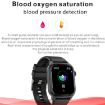 Q25 Smart Watch 1.7" TFT HD Screen, Bluetooth Calling, BP Monitor Grey - 6