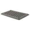 Grey Rectangle Louvered Ventilation Panel Cover - 198x114mm A6790 - 5