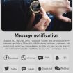 A60 Smart Watch 1.32" IPS HD Screen, Bluetooth Calling, BP Monitor Black - 6