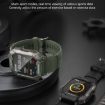 C20 Smart Watch 1.71" TFT HD Screen, Heart Rate & Blood Oxygen Monitor (Green) - 5