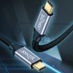 50cm 10Gbps USB-C Male to Male Charging Data Cable - 2
