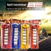 CNC Handle Bar Grips Set for Motorcycle Modification - Silver - 6