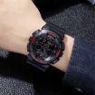 SKMEI 1857 Blue Waterproof Electronic Watch with Stainless Steel Buckle - 4