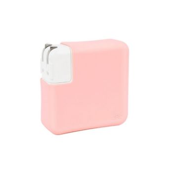 MacBook Pro 13" 61W Power Adapter Cover - Pink Protective Case - 1