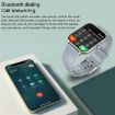 GT30 Smart Watch, 1.69" TFT, TPU Band, IP67 Waterproof, Bluetooth Call, Gold - 4