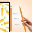Strawberry Shape Stylus Silicone Case for Samsung Galaxy Tab S6 - 5