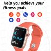 T900 PRO MXA Smart Watch, 1.92" LCD, Bluetooth Call, Sports Modes, Pink - 6