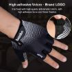 BOODUN 1096 Green Silicone Fitness Gloves, Non-slip & Breathable, Size M - 5