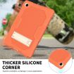 Samsung Galaxy Tab A8 10.5 2021 X200 Shockproof Case Orange - 5
