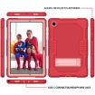 Samsung Galaxy Tab A8 10.5 2021 X200 Shockproof Case Red Silicone + PC - 2