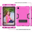 Samsung Galaxy Tab A8 10.5 2021 Case, Rose Red Black Silicone + PC - 2
