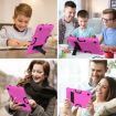 Samsung Galaxy Tab A8 10.5 2021 Case, Rose Red Black Silicone + PC - 7