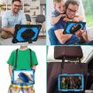 Samsung Galaxy Tab A8 10.5 2021 X200 Black+Blue Tablet Case - 7