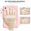 Samsung Galaxy Tab A8 10.5 2021 Case, Rose Gold+Beige Silicone+PC - 4
