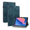 Samsung Galaxy Tab A 8.0 2019 Tiger Pattern Flip Leather Case Dark Blue - 1