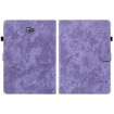 Samsung Galaxy Tab A 10.1 2016 Tiger Pattern Flip Case Purple T580/T585 - 2
