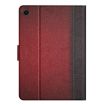 Samsung Galaxy Tab A8 Red Leather Tablet Case - Solid Color Stitching - 3