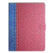 7" Tablet Case - Solid Color Leather, Rose Red Cover - 2
