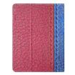 7" Tablet Case - Solid Color Leather, Rose Red Cover - 3