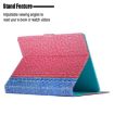 7" Tablet Case - Solid Color Leather, Rose Red Cover - 6