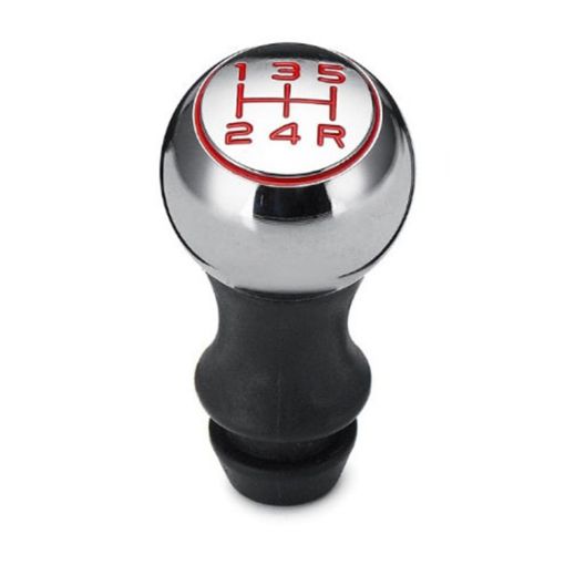 Peugeot MR-9017 Red 5-Speed Car Gear Shift Knob Head Modification - 1