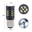 1157 12V 7W Strobe Car LED Fog Light - Ice Blue (1 Pair) - 3