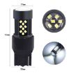 7440 12V 7W Strobe Car LED Fog Light Pair - Orange Light - 3