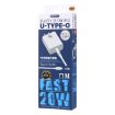 REMAX RP-U5 20W PD Charger + 1m USB-C to 8 Pin Cable EU Plug White - 8